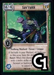 Sav'rukk - Foil